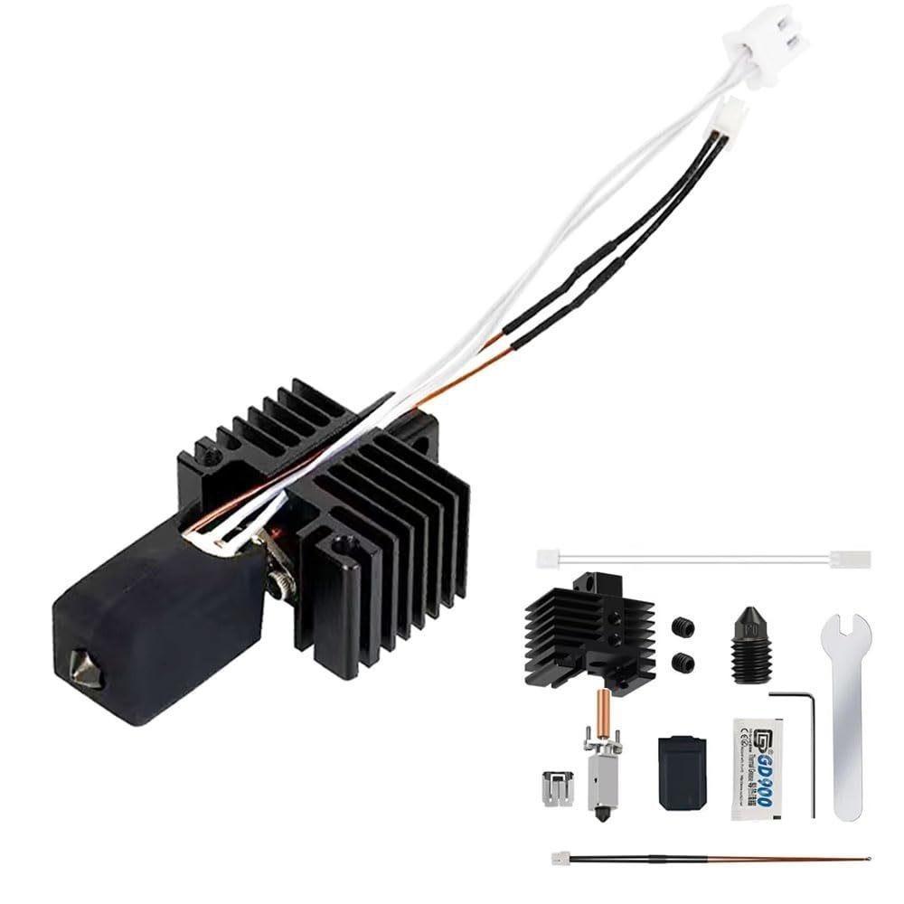 Upgraded Version 3D Printer Hotend Kit Carbon Combo 3D Printing Part for Bambu Lab X1C/X1E