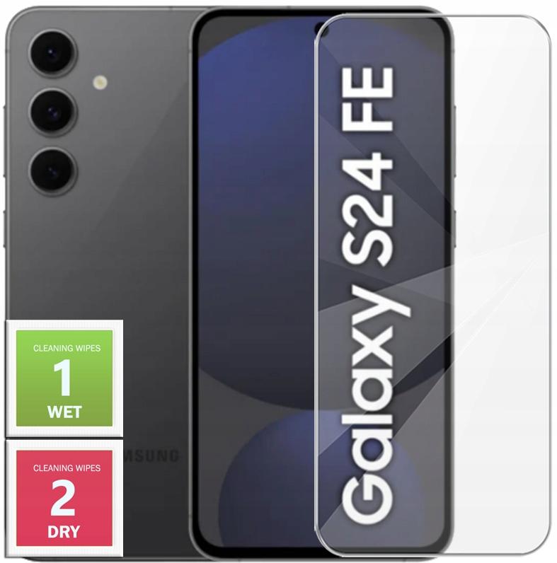 Case for SAMSUNG GALAXY S24 Fe + 360° REINFORCED GLASS for MAGSAFE CLEAR CASE