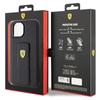 Ferrari Fehcp15Sgspsik Iphone 15 / 14 / 13 6.1 Czarny/Black Hardcase Grip Stand Metal Logo