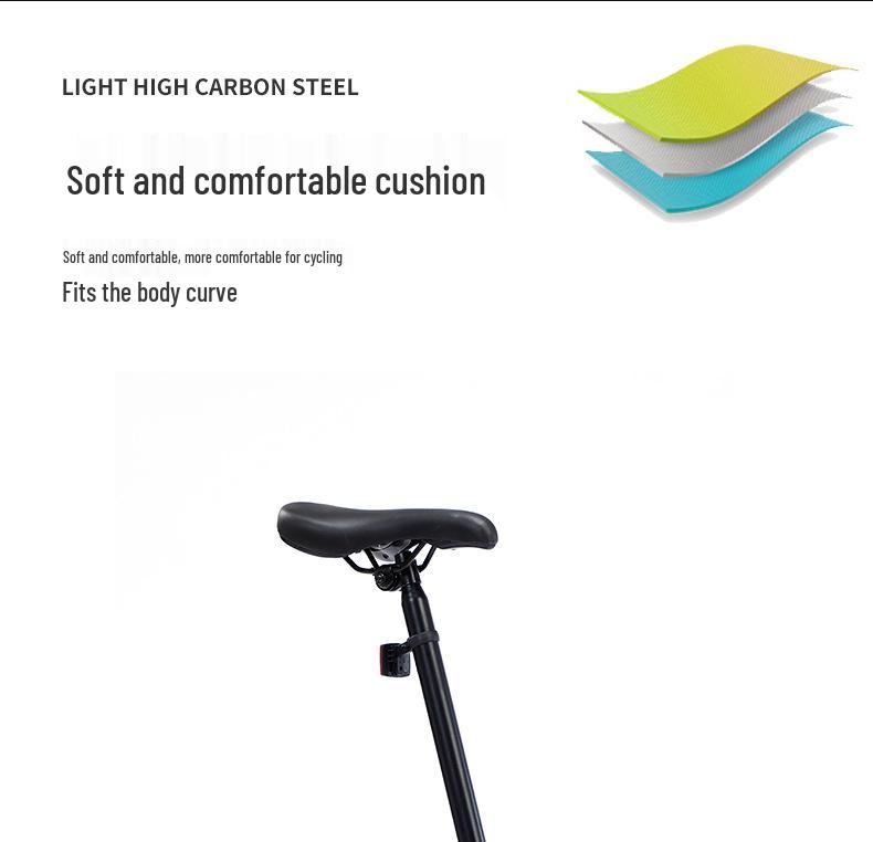 Sanhe Ma 16" Folding Bike with Variable Speed & Double Disc Brakes for Kids & Adults