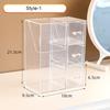 Acrylic Makeup Brush Holder Transparent Beauty Brush Container  Vanity Table
