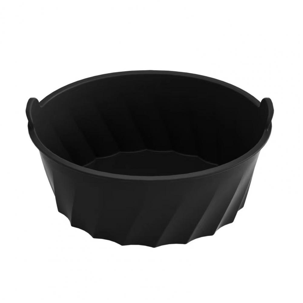 

28cm Silicone Slow Cooker Liner Safe Cooking Solutions Food-Grade Non-Stick Surface Fit for Crockpot 7-8 Quart Pot Accessories чорний