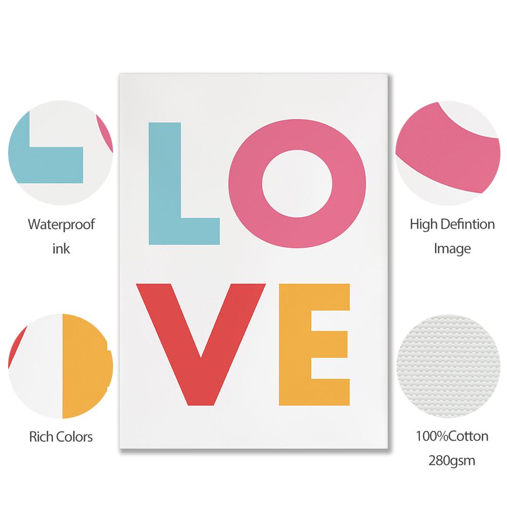 Famous Hip Hop Lyrics Music Queen Wall Art Poster Print Abstract Colourful Quote Inspirational Canvas Painting Room Home Decor