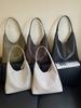 Korean Retro Large Capacity Woven Shoulder Tote - Women's Fashionable Versatile High-End Underarm Bag
