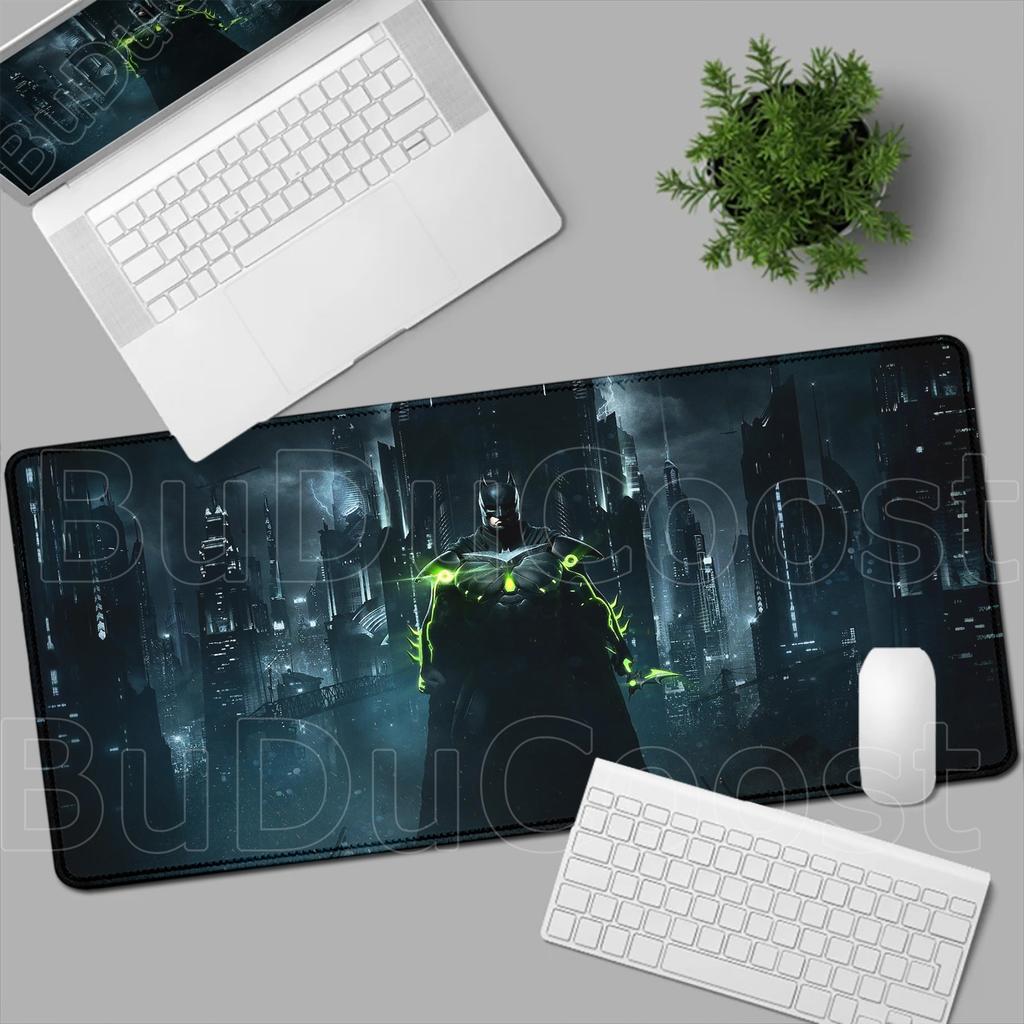 B-Batman Mouse Pad HD Large Gaming Non-slip Rubber Keyboard Desk Mat Office Laptop Computer Pc Gamer Cabinet Mousepad Xxl Carpet
