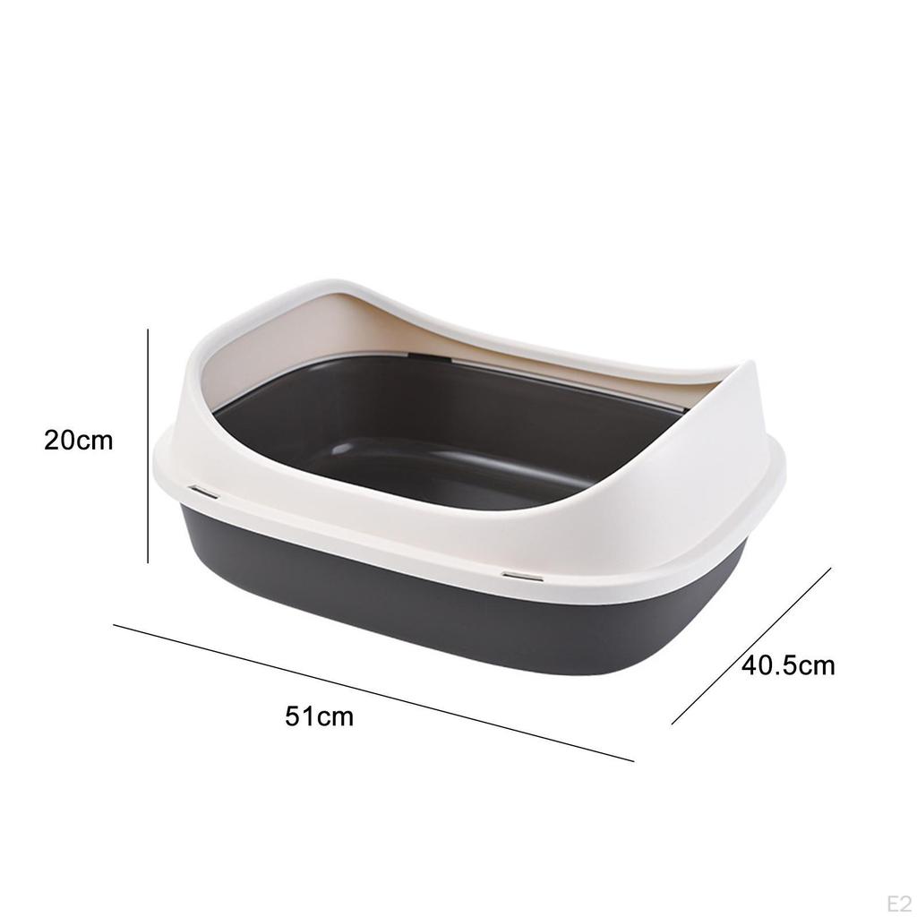 Kočičí záchod, Otevřený, Velká nádoba s lopatkou, Záchod pro kotě, Nočník pro