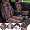 Bohemia Ethnic Style Car Seat Cover Breathable Linen Universal Car Cushion Automotive Interior Modelling For Four Season