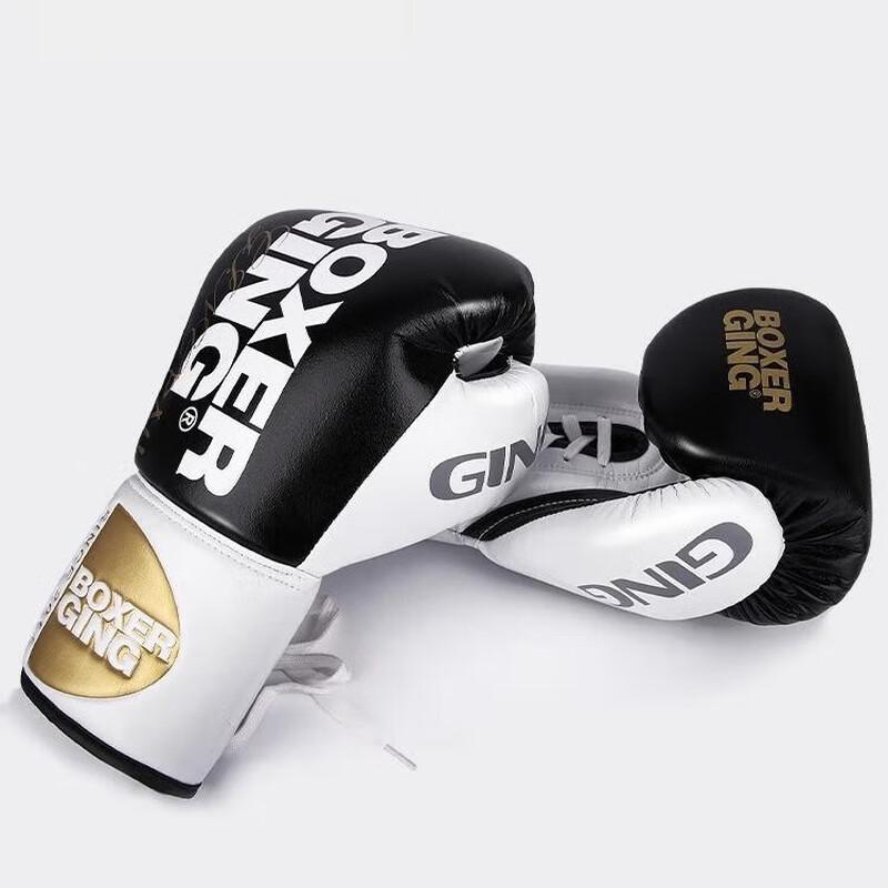 Gants d'entraînement de boxe et de combat à lacets Longchan pour adultes