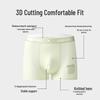 Fenteng Men's Ice Silk Boxer Briefs - 4-Pack