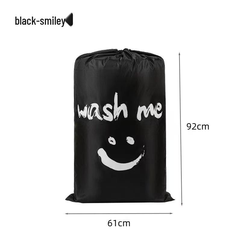 Portable Waterproof Travel Storage Bag - Multifunctional, Large Capacity Clothing & Sundries Organizer with Drawstring
