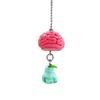 Exquisite Simulation Brain Keychain Halloween Pendant for Bags and Car Keys Stylish Handbag Ornament Gothic Holiday Gift