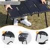 Camping Table Beach Spacious Folding Sturdy Compact Accessories Carbon Steel for Patio