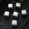 12pcs Stainless Steel Ice Cubes Beer Wine Cooler Reusable Chilling Stones Vodka Whiskey Holders Keep Drinks Cold Party Bar Tools