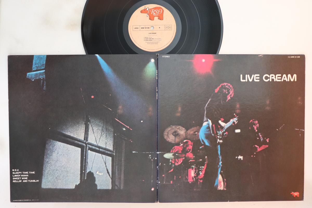 

LP Пластинка CREAM - Live Cream MW2128 RSO 1975 Япония Рок