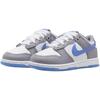 Nike Slip Resistant Abrasion Resistant Low top Kids' Skateboarding Shoes Gray Blue Sneakers FB9108-121