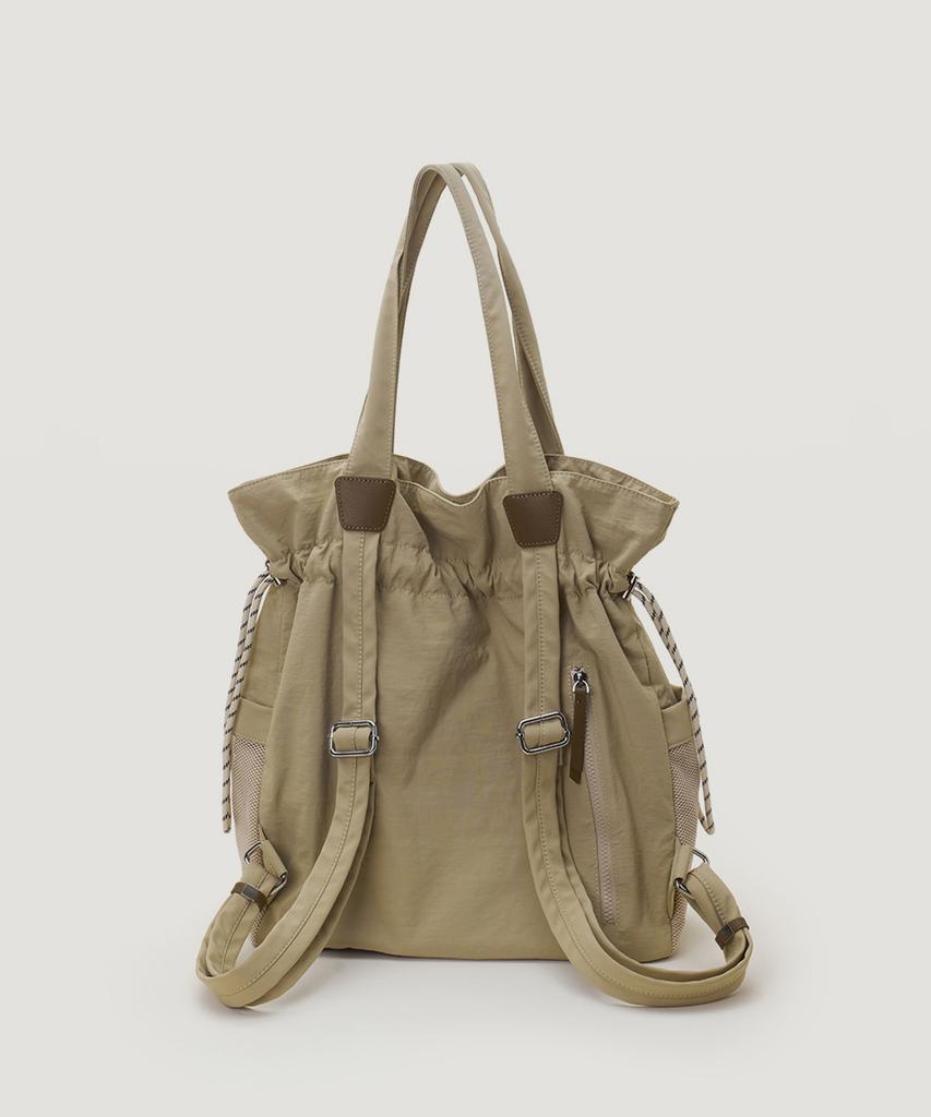 Talli [3Way] Low Multi Mesh Backpack_Beige