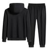 Plus Size Tracksuits Men Sportswear Sets Spring Autumn Clothing Hooded Pants Suit Male 2 Pieces Sweatshirt + Sweatpants 6XL