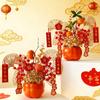 Chinese New Year Decoration Wedding Decoration Horse Year Decoration Flower Vase Hug Bucket Spring Festival Home Decor