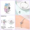 100% 925 Silver Exquisite Cubic Zircon Butterfly Bee Ladybug Charms Bead Fit Qikaola Original Bracelet Fine DIY Jewelry