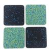 4Pcs Treadmill Mat Pads Exercise Equipment ,Sound Insulation Shock Absorbing Mat, Floor Protection For Treadmill Washer