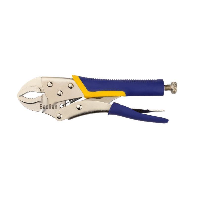 Heavy-Duty Multi-Function Pliers with Round Mouth, C-Type Automatic Clamp, and Flat Head Quick Seal