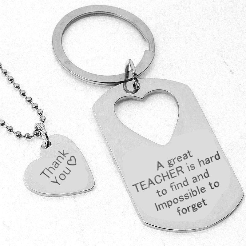 Colier Militar Pandantiv Inimă Piersică Oțel Inoxidabil Breloc - Cadou Ziua Tatălui & Ziua Recunoștinței