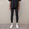 Fear of God Essentials Fw21 Athletic Legging Black Logo Printed Skinny American Heavyweight Knit Sports Pants Unisex Black FOG-FW21-033
