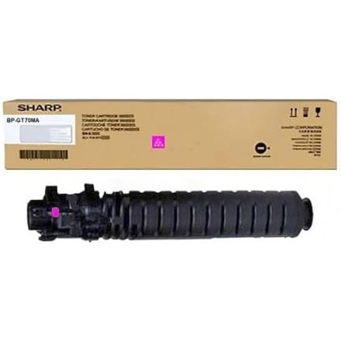 Toner - SHARP - BP-GT70MA - Magenta - Compatible - Pack De 1