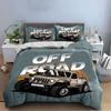 Off-Road Adventure Design Bedding Duvet Cover Set Duvet Cover Pillowcases  (1*Duvet Cover 2*Pillowcases, Without Duvet Insert)