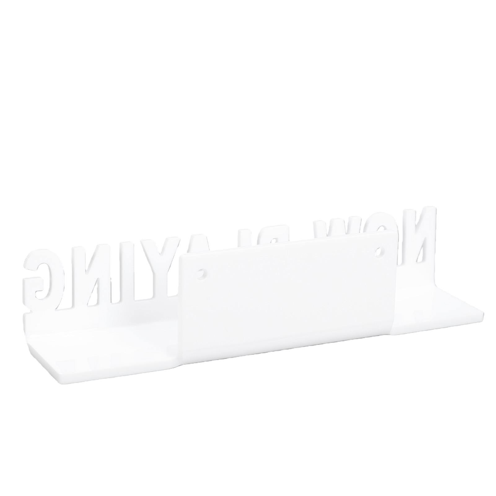 Étagère Murale pour Vinyles Gain de Place Étanche Acrylique Support Mural pour Vinyles pour CD Magazine