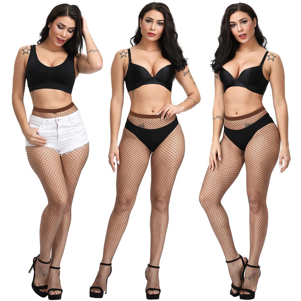 Can't break the Chinese net super elastic plus-size fishnet stockings pantyhose explosive