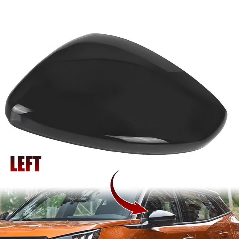 Rearview Mirror Cover Cap For Peugeot 208 Peugeot 2008 Opel Corsa F 2024 2025 Left Right Side Replace