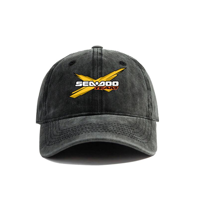 Sea Doo Seadoo Baseball Cap Distressed Hats Dad Caps Unisex Women Retro Outdoor Summer Adjustable Hats MZ-139 Adjustable