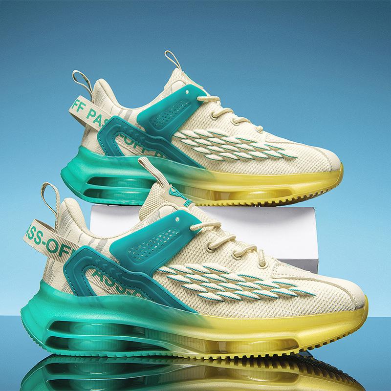 

Men s shoes autumn new casual sports shoes men s dad shoes men s platform trend flying woven fish scales sports casual shoes 44