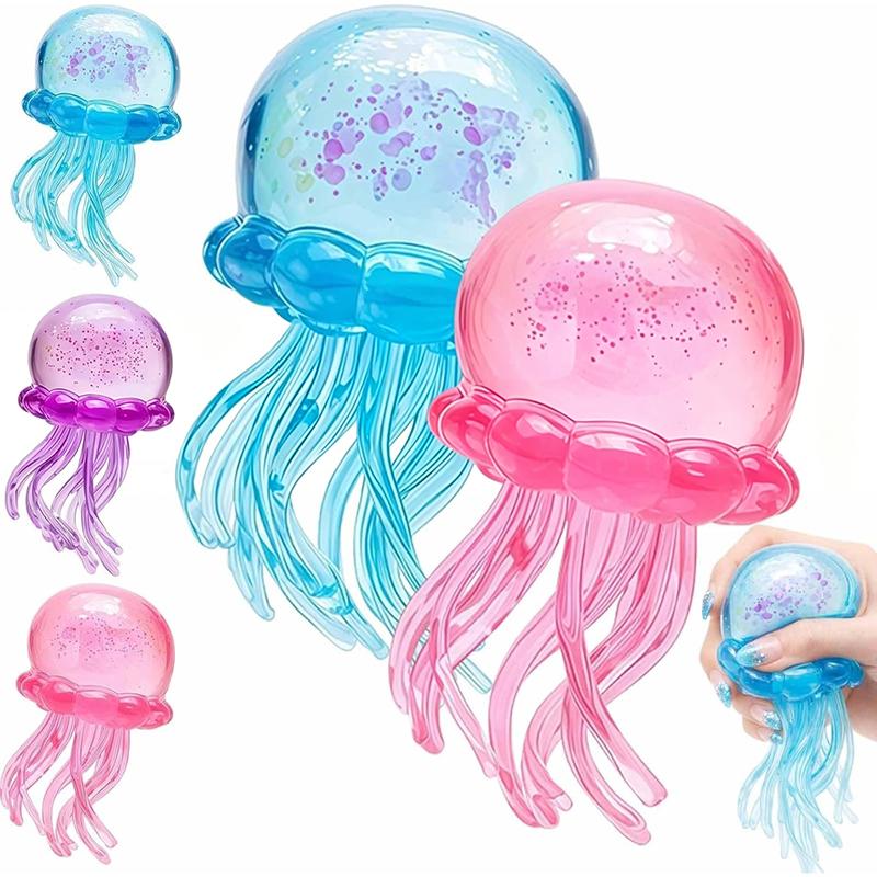 Nee Doh Jelly Hops Oktopus Fidget Spielzeug Squishy Wasser Weich Stressabbau Ornament für Zuhause Kinder Basteln