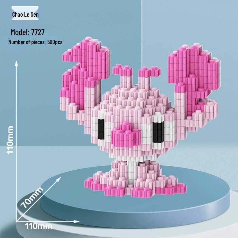 Chaole Sen 2026 Girl Series: Night Market Stall Building Blocks Toy