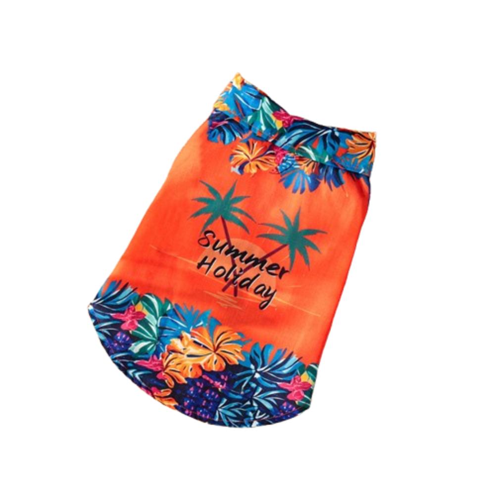 

Breathable Pet Short T-Shirt Comfortable Pet Sweatshirt Puppy Shirt Skirt Pet Supplies S оранжевый