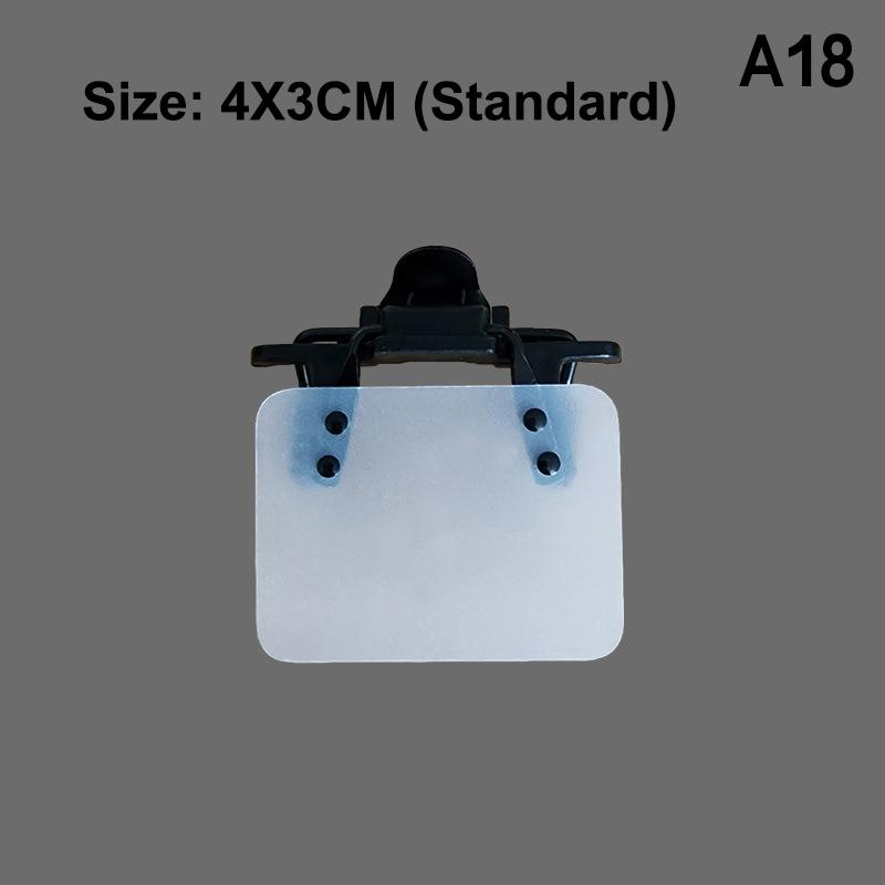 International Standard Shooting Glasses Blinders Occluder Clip Patches Eye Mask Aim Assistance Glasses Patches Enduring