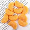 Decoration Lifelike Decorative Mini Fake Orange Slices Home Decor Artificial Fruit Simulation
