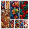 Cartoon Leaf Phone Case Cover for Redmi 14C 10C Note 15 14 13 12 10 11 K40 Pro Plus 5G Shockproof Soft TPU Shell Fundas Capas
