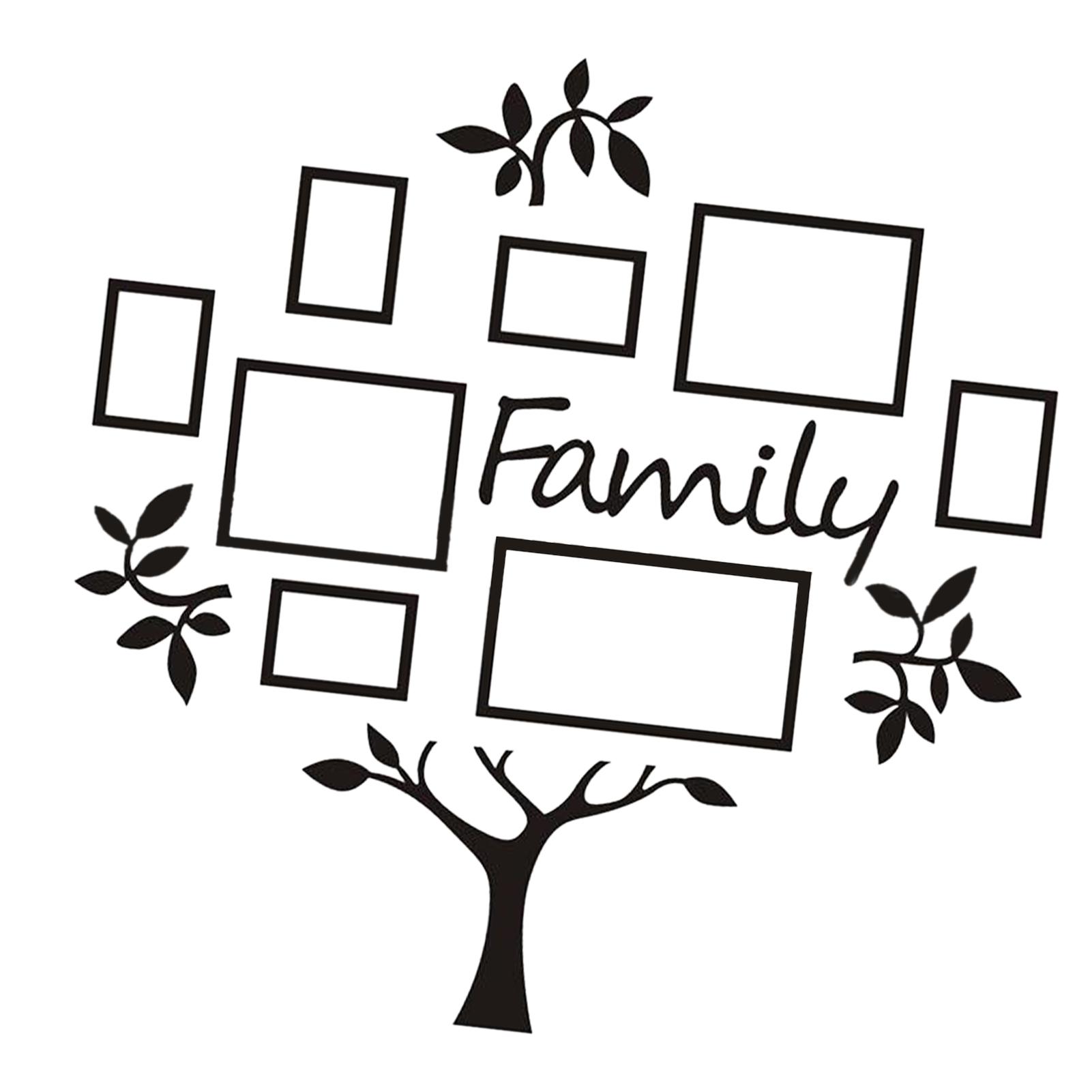 

Настенная наклейка Экологически чистая Водонепроницаемая Устойчивая к коррозии Акриловая фоторамка Наклейка для декора стен