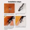 1Pcs Security Locking Guitar Strap Lock Locking End Stud  for Acoustic Bass Guitar