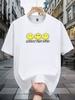 200g 100% Cotton Graphic T-shirt - "Choose Your Mood" Joyful Face Print