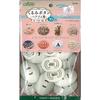 Clover Oval 45 for Walnut Buttons and Hair Ties 10 Pieces 58-661