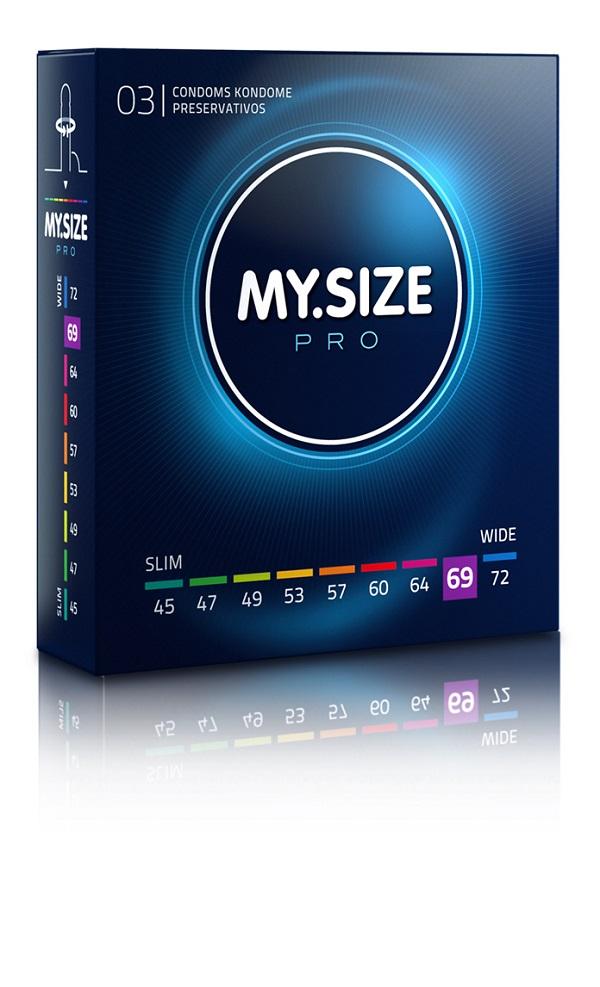 My Size PRO, Condoms 69mm, 3 Pcs
