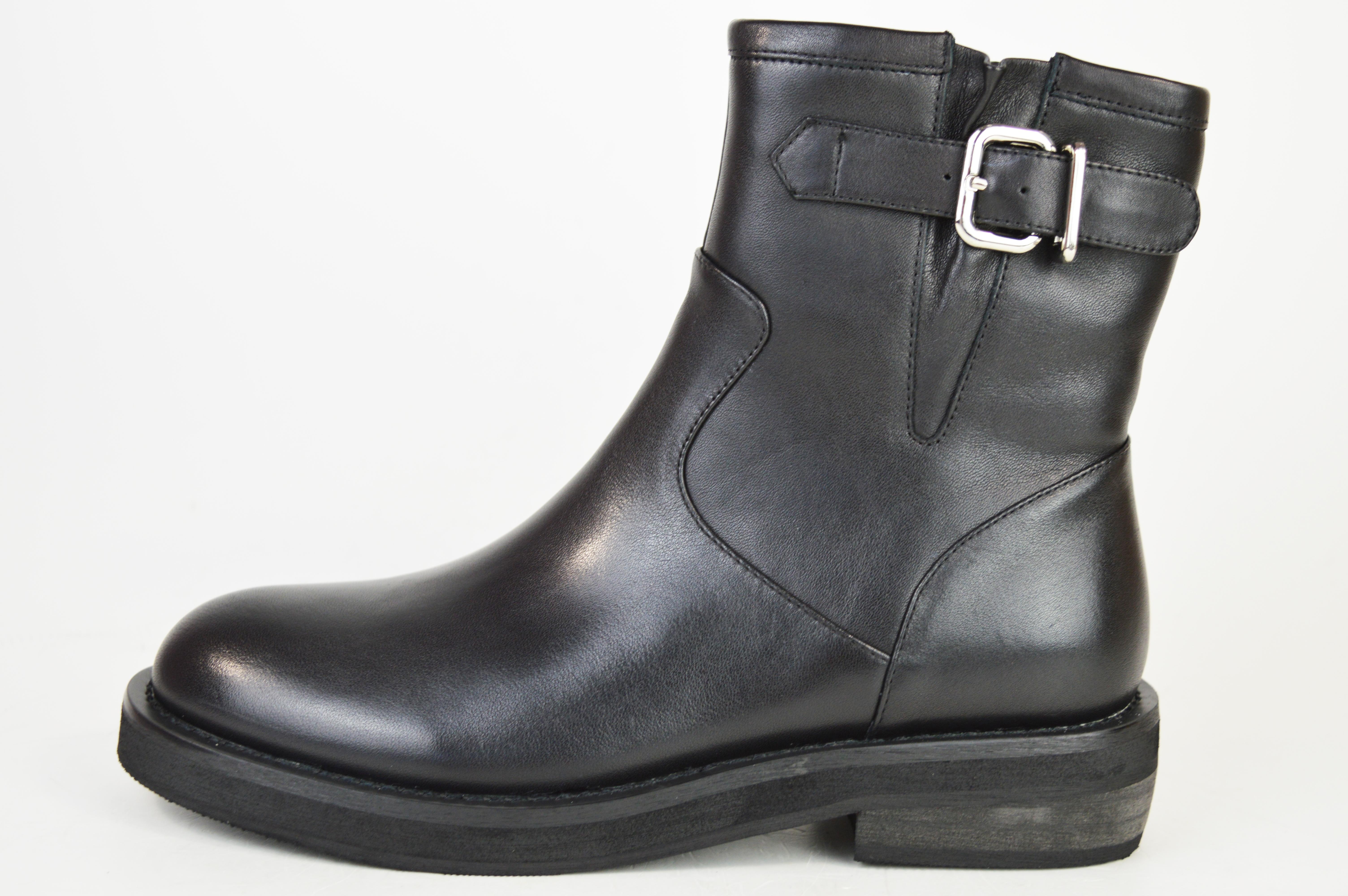 

Черевики Berkonty 91506 37 Чорні шкіра 36 чорний