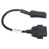 4Pin OBD Diagnostic Cable Adapter OBD2 Extension Connector Replacement for Ducati Motorcycles