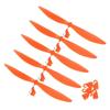 5 Sets Large Propellers for DIY Model Airplanes – Durable Plastic Aircraft Parts for Science Projects, Compatible with Planes & Helicopters