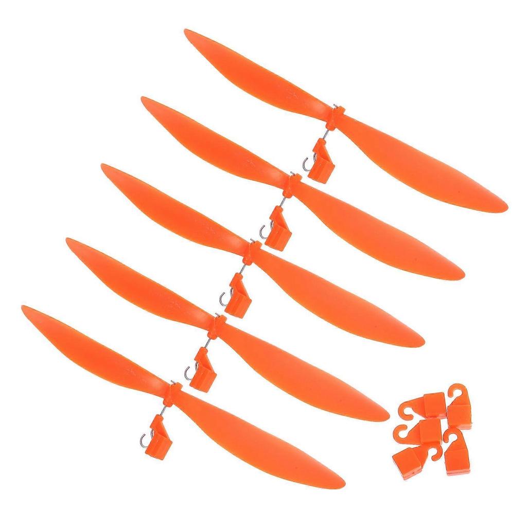 5 Sets Large Propellers for DIY Model Airplanes – Durable Plastic Aircraft Parts for Science Projects, Compatible with Planes & Helicopters