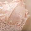 Lace Flower Beautiful Back Bra Wrap Chest Tube Top Padded Anti-exposure Bras Ladies Girls V-neck Camisole Bra